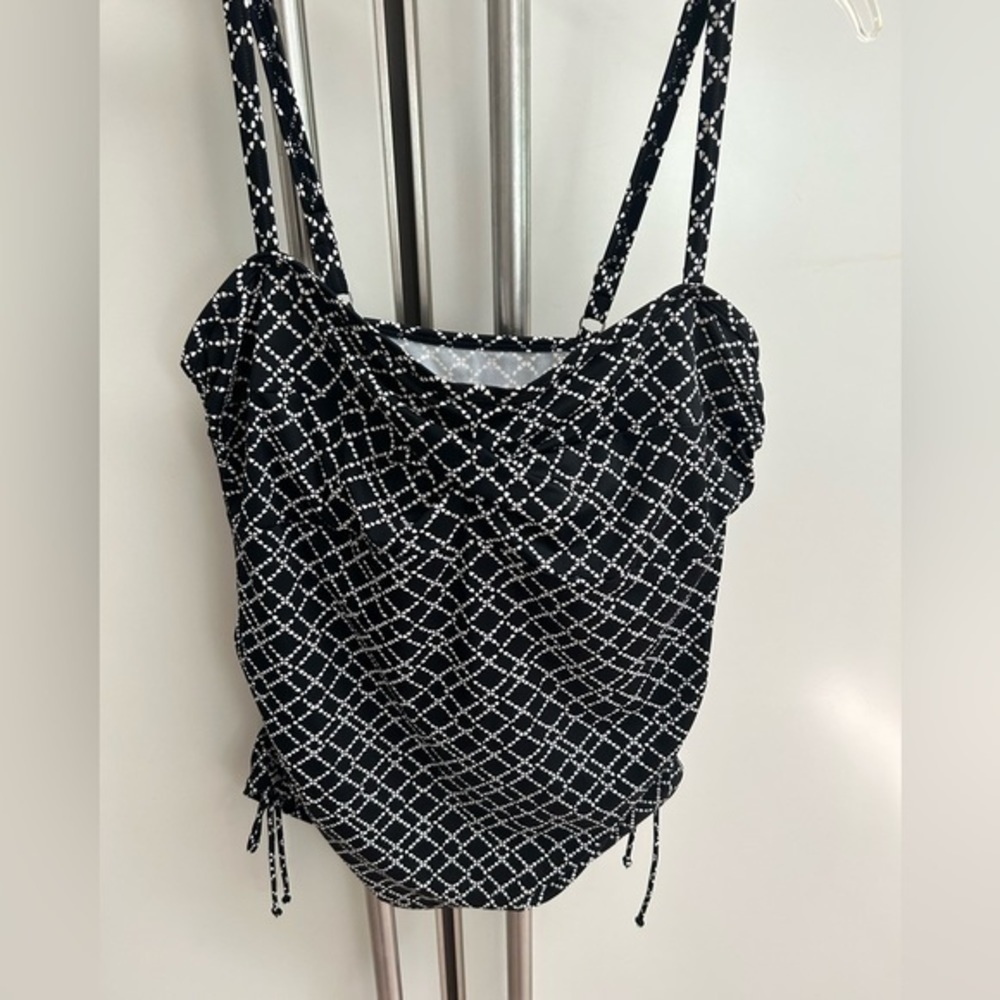 Pattern Tankini Top Size 16 - Picture 2 of 11